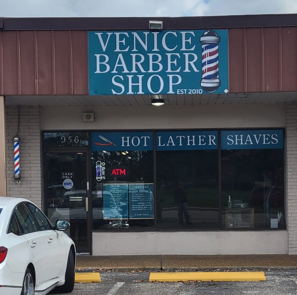 Venice Barbershop — the shop